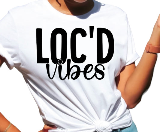 LOC’D VIBES GRAPHIC TEE