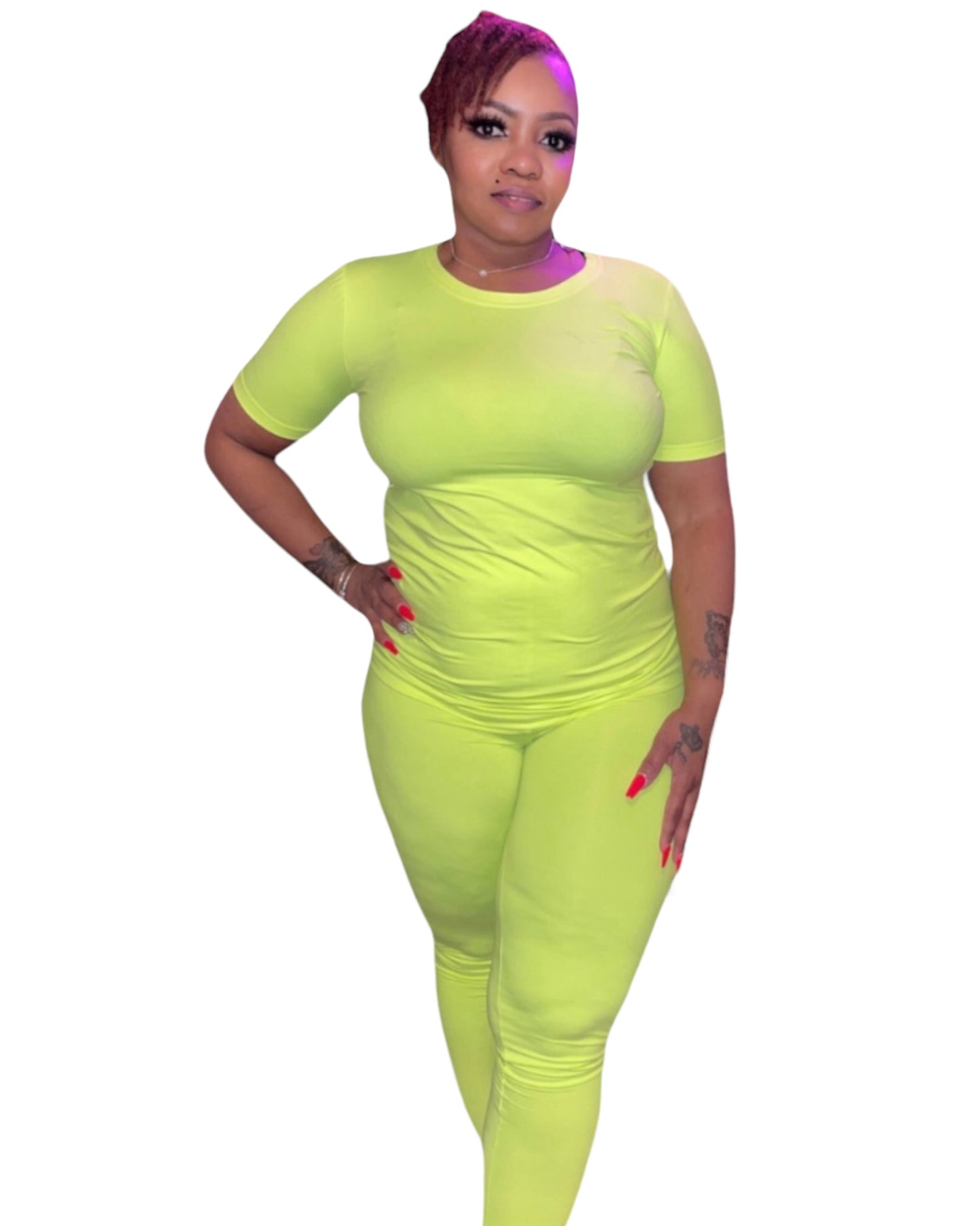 ESSENTIAL BASIC SET (NEON YELLOW)