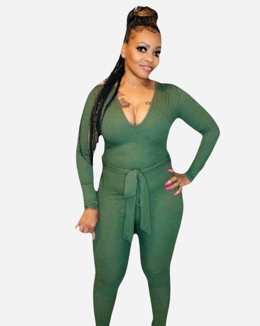 KALANI RIBBED JUMPSUIT