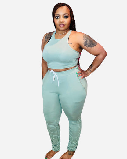 STACKED LEGGING SET (GREEN BAY)