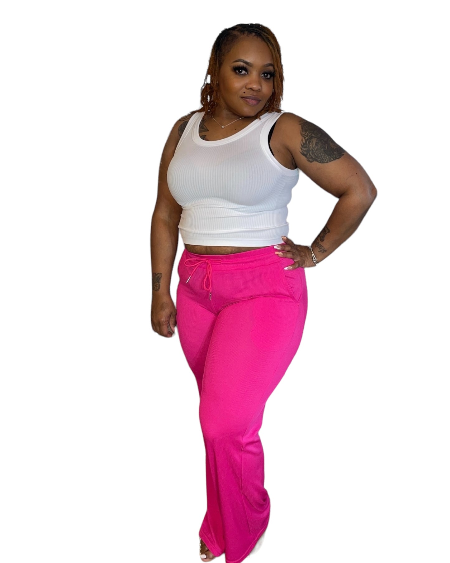 BELLA EVERYDAY PANTS (V.FUCHSIA)