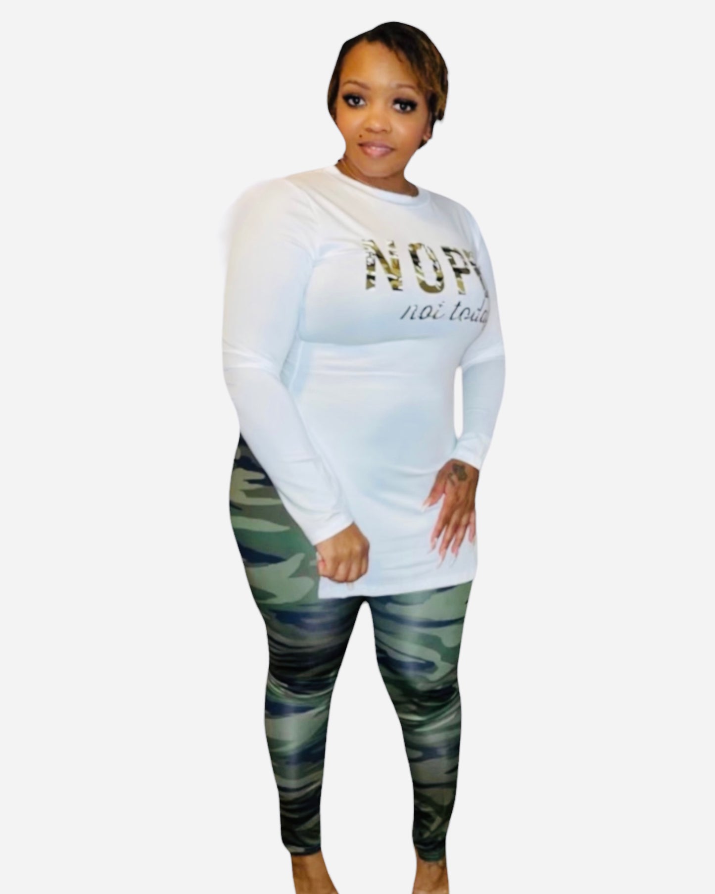 CAMO LEGGING SET