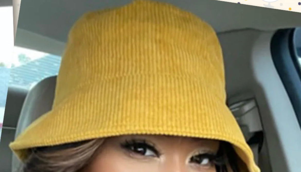 BUCKET HAT (MUSTARD)