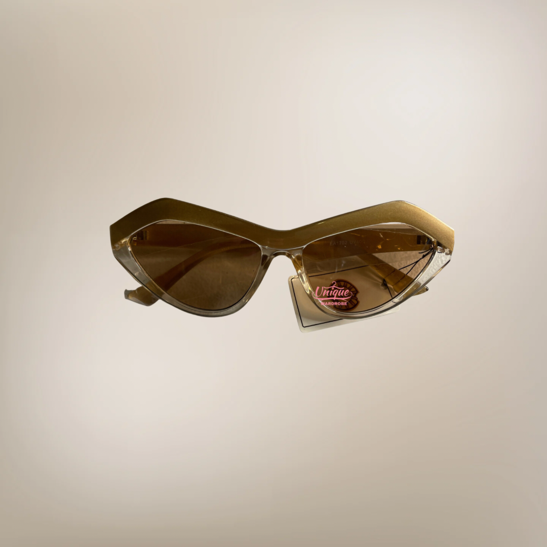 CATEYE SUNGLASSES (GOLD)